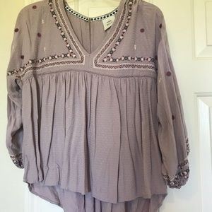 Taupe blouse